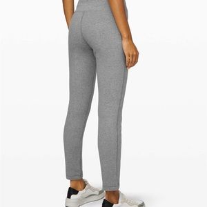 Lululemon Wunder Lounge Pant 28”Updated Fit size 4 in Heathered Core Medium Grey